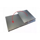 Стол обеденный SIGNAL NEVIO дуб артизан/черный 125-170/75